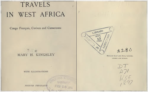 Travels in West Africa