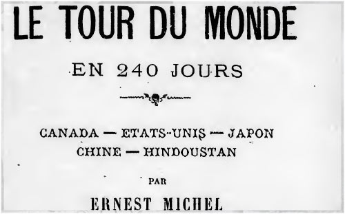 Le Tour du Monde en 240 Jours