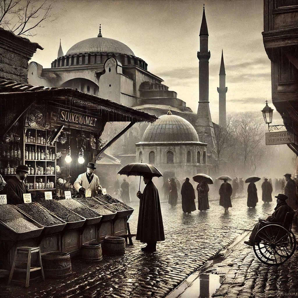 Una giornata di pioggia a Istanbul