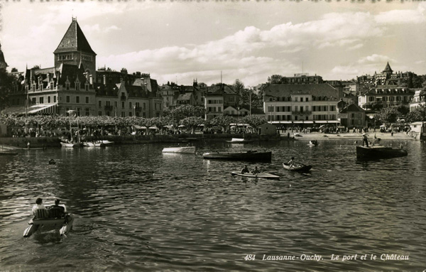 Lausanne, Le Port et le Château