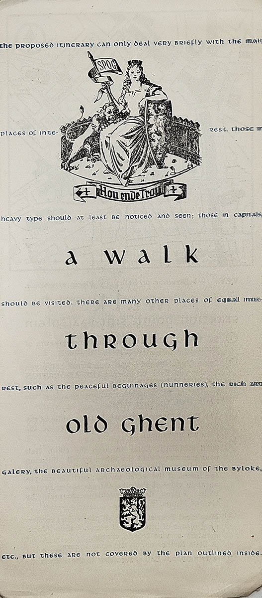 A Walk through Old Ghent